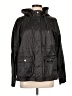 A New Day 100% Cotton Solid Black Jacket Size L - photo 1