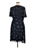 DKNY 100% Polyester Blue Casual Dress Size 14w - photo 2