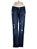 CAbi Hearts Blue Jeans Size 0 - photo 1