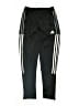 Adidas 100% Polyester Black Track Pants Size 11 - 12 - photo 1
