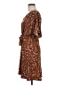 West Kei Paisley Brown Orange Casual Dress Size M (petite) - photo 5