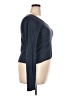 Shyanne Solid Blue Cardigan Size XXL - photo 4