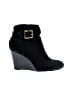 Tory Burch 100% Leather Black Wedges Size 10 - photo 1