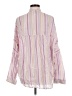 BDG Stripes Pink Long Sleeve Button-Down Shirt Size M - photo 2