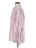 BDG Stripes Pink Long Sleeve Button-Down Shirt Size M - photo 5