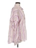 BDG Stripes Pink Long Sleeve Button-Down Shirt Size M - photo 4