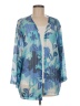 Alfred Dunner Blue Kimono Size M - photo 1