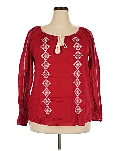 Lucky Brand Long Sleeve Blouse (view 1)