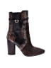 Tory Burch 100% Leather Brown Ankle Boots Size 8 1/2 - photo 1