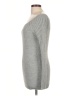BCBGMAXAZRIA Solid Gray Pullover Sweater Size L - photo 5