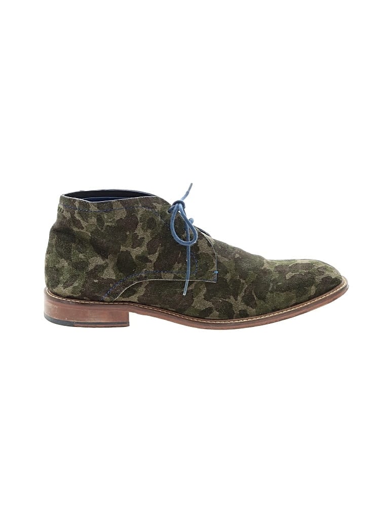 Pre-owned Ted Baker Ankle Boots In Green