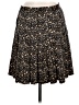 Tevrow+Chase 100% Silk Animal Print Black Silk Skirt Size 6 - photo 2