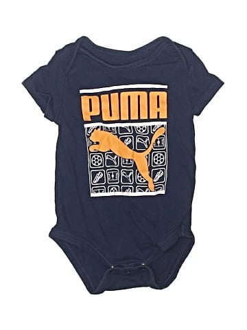 Puma Short Sleeve Onesie (view 1)