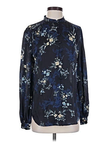 Equipment Long Sleeve Blouse (view 1)