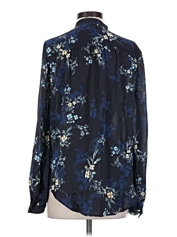 Equipment Long Sleeve Blouse (view 2)