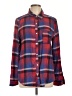 BP. 100% Cotton Plaid Red Long Sleeve Button-Down Shirt Size L - photo 1