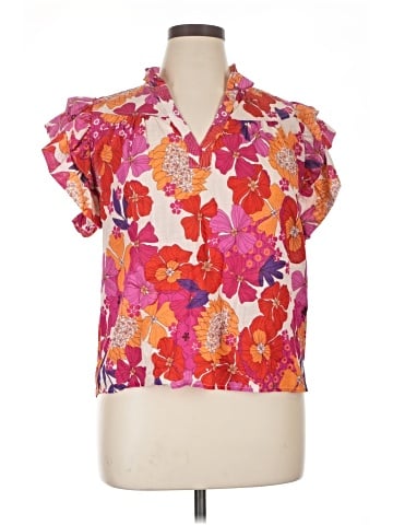 THML Short Sleeve Blouse (view 1)