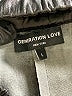 Generation Love 100% Polyurethane Metallic Black Shorts Size L - photo 3