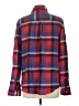 BP. 100% Cotton Plaid Red Long Sleeve Button-Down Shirt Size L - photo 2