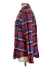 BP. 100% Cotton Plaid Red Long Sleeve Button-Down Shirt Size L - photo 5