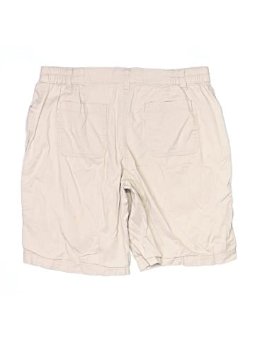 Karen Scott Khaki Shorts (view 2)
