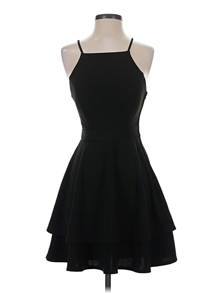Pre-owned Mi Ami Cocktail Dress In Black