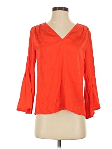 Trina Turk 3/4 Sleeve Silk Top (view 1)