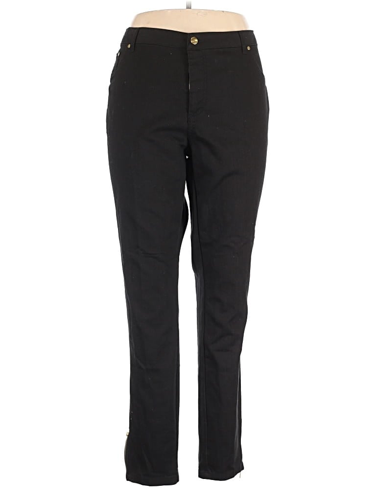 Pre-owned Iman Jeggings In Black