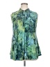 Avenue Green Sleeveless Blouse Size 14 Plus - photo 1