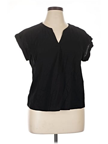 Bobeau Short Sleeve Blouse (view 1)