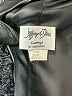 Jeffrey & Dara 100% Polyester Black Jacket Size 12 - photo 6