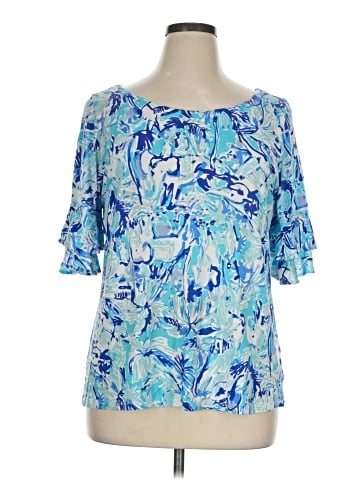 Lilly Pulitzer Short Sleeve Blouse (view 1)