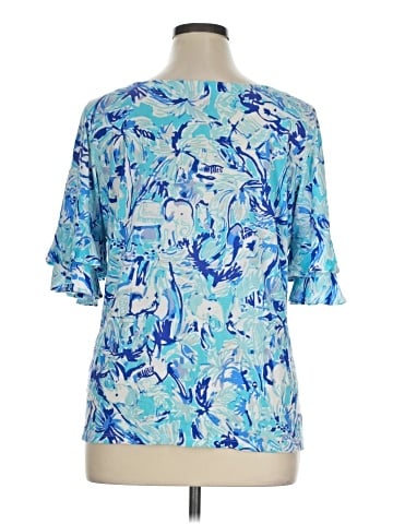 Lilly Pulitzer Short Sleeve Blouse (view 2)