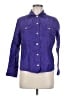 Chico's Purple 3/4 Sleeve Button-Down Shirt Size Med (1) - photo 1