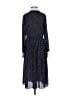 Zara Basic Polka Dots Blue Casual Dress Size S - photo 2