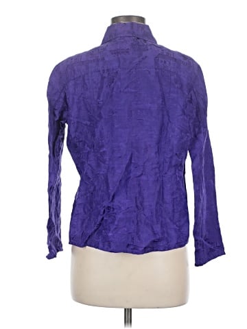 Chico's 3/4 Sleeve Button-Down Shirt (view 2)
