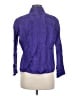 Chico's Purple 3/4 Sleeve Button-Down Shirt Size Med (1) - photo 2