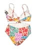 Bar III Floral Ivory One Piece Swimsuit Size XL - photo 2