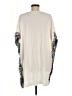 Roxy 100% Viscose Ivory Kimono Size M - photo 2
