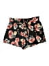 Shein Curve Floral Black Shorts Size 20 Plus (4) - photo 1