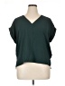 Bobeau 100% Polyester Teal Short Sleeve Top Size XL - photo 1