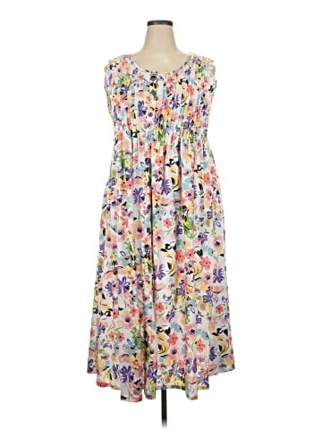 Woman Within Casual Dress (view 1)