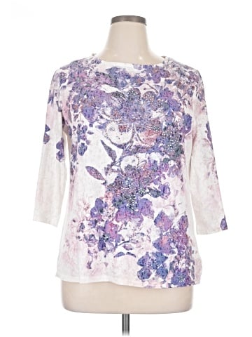 Laura Scott 3/4 Sleeve Blouse (view 1)