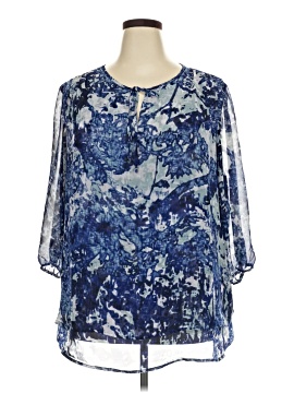 Coldwater Creek 3/4 Sleeve Blouse