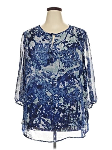 Coldwater Creek 3/4 Sleeve Blouse (view 1)