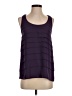 Aqua 100% Polyester Purple Sleeveless Top Size S - photo 1