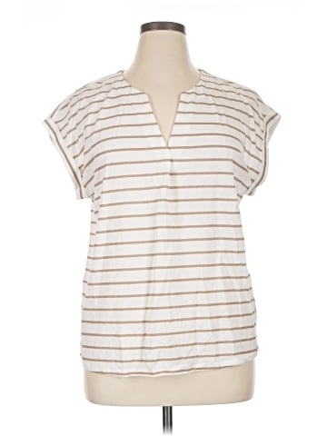 Bobeau Short Sleeve Top (view 1)