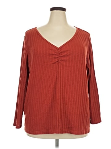 Terra & Sky Long Sleeve Blouse (view 1)