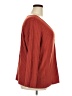Terra & Sky Red Long Sleeve Blouse Size 3X - photo 4