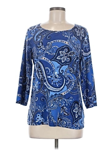 JM Collection 3/4 Sleeve T-Shirt (view 1)